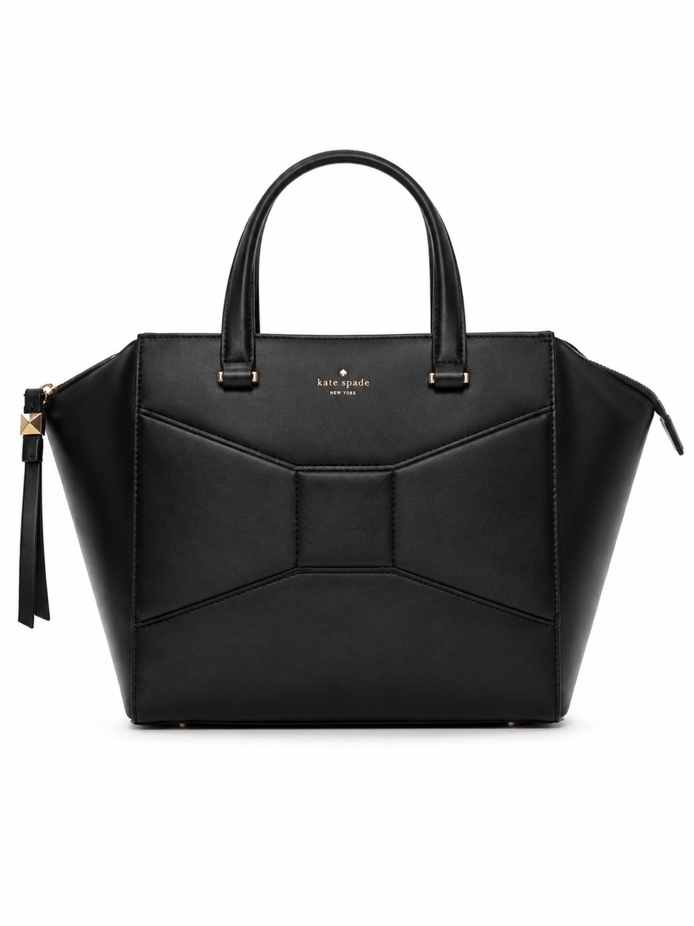 Kate Spade Large Park Ave Beau Bag Purse Handbag Black